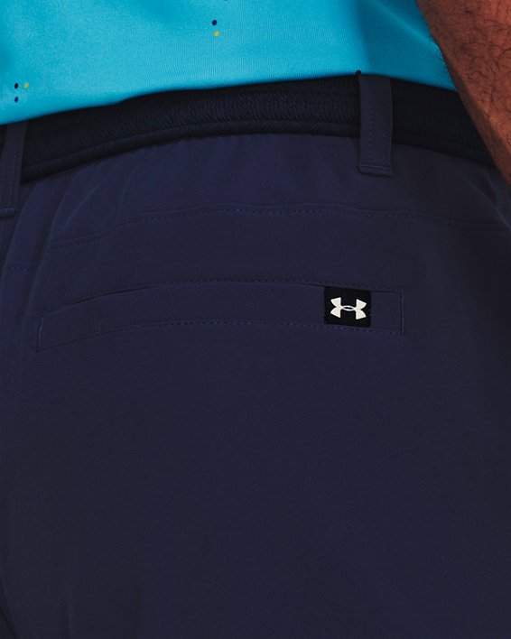 Men's UA Drive Shorts in Blue image number 3